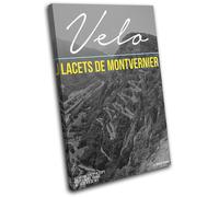 Cycling Tour Mountain Bike Velo Sports SINGLE TELA parete arte foto stampa