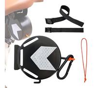 Cycling Tow Rope, Stretch Pull Strap, 3.74x3.74x2.28 Inches Portable Bike Trailer Attachment with Outdoor Feature, Family Riding Strap, Tow Rope with Design, Bicycle Accessory for Kids and Adults