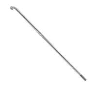 cyclingcolors 1 x Raggi per Bicicletta da 190 mm a 300 mm, 14 G, 2 mm, Colore Argento, Universale (190 mm)