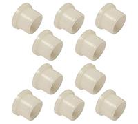 cyclingcolors 10x Boccole flangiate rondelle con bordo in plastica nylon 6.6 tondo isolamento imbottitura cuscinetto distanziatore (8 x 14 x 20 x 10 x 2mm)