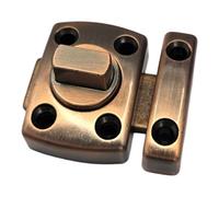 cyclingcolors 10x chiavistello per porta interna con viti modello piccolo 42 mm chiusura sicurezza in metallo bagno camera toilette mobile armadio credenza, rame