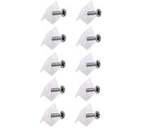 cyclingcolors 10x cunei di riparazione cassetto trasparente cedimenti plastica supporti mensole staffe