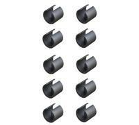 cyclingcolors 10x piedini per sedia plastica Pavimento Scivola Tappo tubo mobili Arredamento rotondo gambe (D1: 16-18mm)