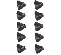cyclingcolors 10x piedini plastica angolare profilo a L piede Mensola Tappo Cappucci terminali gambe per mobili (A = 36mm)