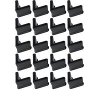 cyclingcolors 10x piedini plastica angolare profilo a L piede Mensola Tappo Cappucci terminali gambe per mobili, 36x36 36mm (Confezione da 2)