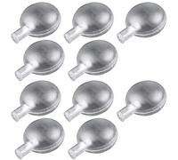 cyclingcolors 10x Squeak Riparazione per Giochi Cani Sostituzione Giocattolo Plastica Trasparente Animali Domestici, Ø25mm