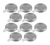 cyclingcolors 10x Squeak Riparazione per Giochi Cani Sostituzione Giocattolo Plastica Trasparente Animali Domestici, Ø42mm