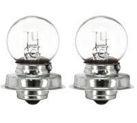 cyclingcolors 12V 15W P26S lampada luce anteriore faro moto ciclomotore lampadina vintage epoca (Confezione da 2)
