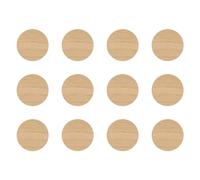 cyclingcolors 12x Copriviti adesivi 40 mm plastica viti copertura coperchi tappi riparazione mobili, Bouleau