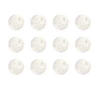 cyclingcolors 12x Copriviti adesivi 40 mm plastica viti copertura coperchi tappi riparazione mobili, Marbre blanc