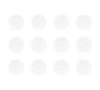 cyclingcolors 12x Copriviti adesivi 40 mm plastica viti copertura coperchi tappi riparazione mobili, Blanc