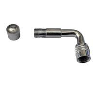 cyclingcolors 1x Adattatore valvola ad angolo estensione per auto moto moto scooter camera d'aria pneumatico, angolo di 90°