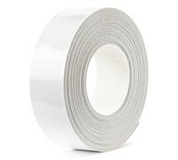 cyclingcolors 1x Bordo per mobili Incollaggio Bordatura termoadesiva 21 mm x 5 m Spessore 0,50 mm Melamina Facile da applicare Pannello Mobili Fai da te Scaffale Legno Durevole, Bianco Lucido