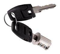 cyclingcolors 1x Cilindro serratura Ø18 mm con chiavi pieghevoli per mobili ufficio armadio con possibilità di chiave maestra, S0016