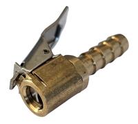 cyclingcolors 1x Connettore valvola air Chuck adattatore a sgancio rapido ottone per per auto moto moto scooter camera d'aria pneumatico compressore macchina, 6 mm