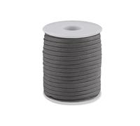 cyclingcolors 1x Corda di Polipropilene 4 mm 25 m Braccialetto Pendente Gioielli Collana Lascia Stare Pizzo Cintura Decorazione Cucito, grigio