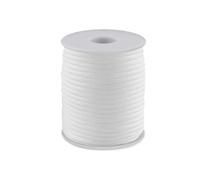 cyclingcolors 1x Corda di Polipropilene 4 mm 25 m Braccialetto Pendente Gioielli Collana Lascia Stare Pizzo Cintura Decorazione Cucito, bianco