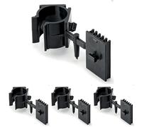 cyclingcolors 1x Gancio per zoccolo cucina gambe piedini 28mm clip mobile molle plastica zoccolino montaggio (Confezione da 4)