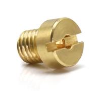 cyclingcolors 1x Getto Ugello principale Carburatore Compatibile con 4T GY6-139QMB 4mm N° 90 ideale scooter ciclomotore moto pocket bike quad 50cc motore termico ricambi