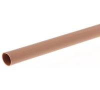 cyclingcolors 1x guaina isolante per cavi elettrici con guaina termorestringente, diametro anteriore marrone 12,7 mm, diametro posteriore 6,4 mm, lunghezza 1 m, spessore 0,65 mm