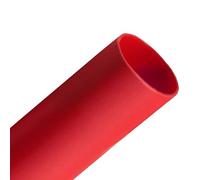 cyclingcolors 1x Guaina isolante per cavi elettrici con guaina termorestringente, diametro anteriore rosso 9,5 mm, diametro posteriore 4,8 mm, lunghezza 1 m, spessore 0,6 mm