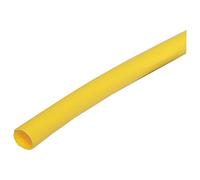 cyclingcolors 1x Guaina isolante per cavi elettrici con guaina termorestringente, diametro anteriore giallo 4,8 mm, diametro posteriore 2,4 mm, lunghezza 1 m, spessore 0,5 mm