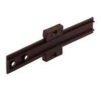 cyclingcolors 1x Guide Porta Frigorifero da Incasso Ganci Scorrevoli 150 mm Universale Cerniera Ricambio Marrone