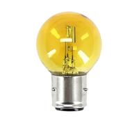 cyclingcolors 1x lampadina 6V 35/35W BA21D giallo moto ciclomotore auto