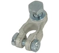 cyclingcolors 1x Morsetto Batteria con Bullone M8 Polarità Positivo Larghezza 17,5mm Tensione Nominale 12V 24V Veicolo Auto Moto Trattore