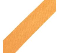 cyclingcolors 1x Nastro in Sbieco Bordare da Cucire di Cotone larghezza 14 mm lunghezza 25 m Maglia Cappello Borsa Decorazione Cucito, Arancio zucca