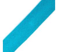 cyclingcolors 1x Nastro in Sbieco Bordare da Cucire di Cotone larghezza 14 mm lunghezza 25 m Maglia Cappello Borsa Decorazione Cucito, Turchese