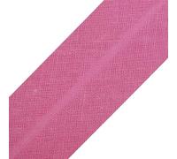 cyclingcolors 1x Nastro in Sbieco Bordare da Cucire di Cotone larghezza 20 mm lunghezza 25 m Maglia Cappello Borsa Decorazione Cucito, Rosa Scuro