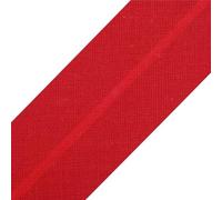 cyclingcolors 1x Nastro in Sbieco Bordare da Cucire di Cotone larghezza 30 mm lunghezza 25 m Maglia Cappello Borsa Decorazione Cucito, Rosso scuro