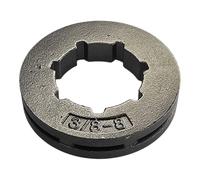 cyclingcolors 1x Pignone per motosega passo 3/8" - 8 denti | Anello guida per pignone catena | Ricambio per catena trasmissione | Motocoltura e forestale