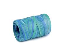 cyclingcolors 1x Rafia per fabbricazione cesti 5-8 mm 100 m Maglia Cappello Borsa Composizione floreale Decorazione Cucito, Verde azzurro