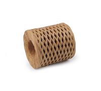 cyclingcolors 1x Rafia per fabbricazione cesti 5-8 mm 200 m Maglia Cappello Borsa Composizione floreale Decorazione Cucito, Marrone naturale