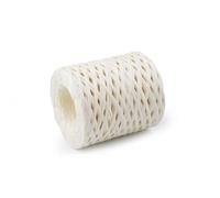 cyclingcolors 1x Rafia per fabbricazione cesti 5-8 mm 200 m Maglia Cappello Borsa Composizione floreale Decorazione Cucito, Crema chiaro