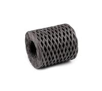 cyclingcolors 1x Rafia per fabbricazione cesti 5-8 mm 200 m Maglia Cappello Borsa Composizione floreale Decorazione Cucito, Grigio opaco
