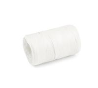 cyclingcolors 1x Rafia per fabbricazione cesti 5-8 mm 80 m Maglia Cappello Borsa Composizione floreale Decorazione Cucito, Bianco