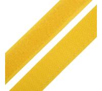 cyclingcolors 1x Rotolo di scratch strappo 20 mm 25 metri auto aggrappante organizer organizzare fermacavo striscia aggancio sacchetto indumento cinghia fascette poliammide, senape