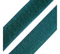 cyclingcolors 1x Rotolo di scratch strappo 20 mm 25 metri auto aggrappante organizer organizzare fermacavo striscia aggancio sacchetto indumento cinghia fascette poliammide, verde scuro