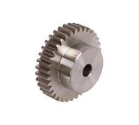 cyclingcolors 1x Ruote Dentate Modulari con Mozzo 12 denti Modulo 2 Acciaio C45 Trasmissione ad ingranaggi Strumenti industriali Fai da te