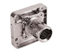 cyclingcolors 1x Serratura per cassetto senza cilindro Ø18 mm lunghezza 32 mm intercambiabile con rosetta per mobili ufficio armadio, sinistra