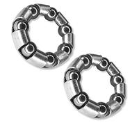 Cyclingcolors - 2 cuscinetti a sfera Pedalier, 7 sfere, 6,35 mm, trasmissione per bicicletta, MTB, città, vintage, BMX