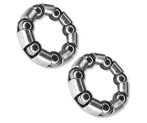 Cyclingcolors - 2 cuscinetti a sfera Pedalier, 7 sfere, 6,35 mm, trasmissione per bicicletta, MTB, città, vintage, BMX