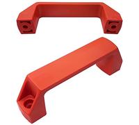 cyclingcolors 2 x maniglia armadio industriale 130 mm porta macchina strumento fabbrica garage fabbricazione, rosso