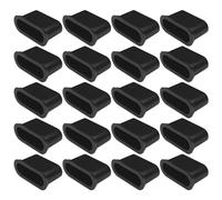 cyclingcolors 20x Cappuccio innesto supporti in plastica per doghe 38mm Letto boccola doga Rete balancella nero