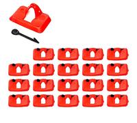 cyclingcolors 20x Copribecco grande 18x55mm per galline e volatili di medie dimensioni permette il nutrimento
