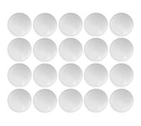 cyclingcolors 20x coprivite cappuccio plastica viti Torx T25 copertura coperchi tappi protezione plastica, Bianco (Bílá)