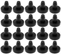 cyclingcolors 20x inserto tappo chiusura plastica nero Ø16mm x 6.5mm coprivite cappuccio mobili rotondo tubo piedini gambe